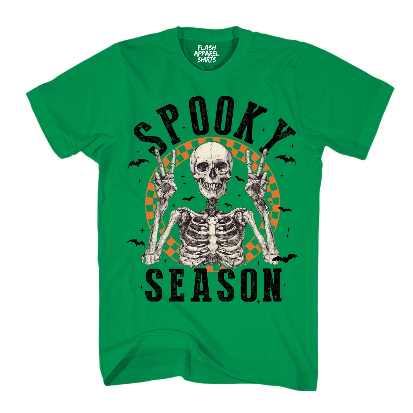 Halloween Shirt Vintage Retro Skeleton Scary Spooky Season Funny Tee Costume T-Shirt Novelty Gift T Shirt