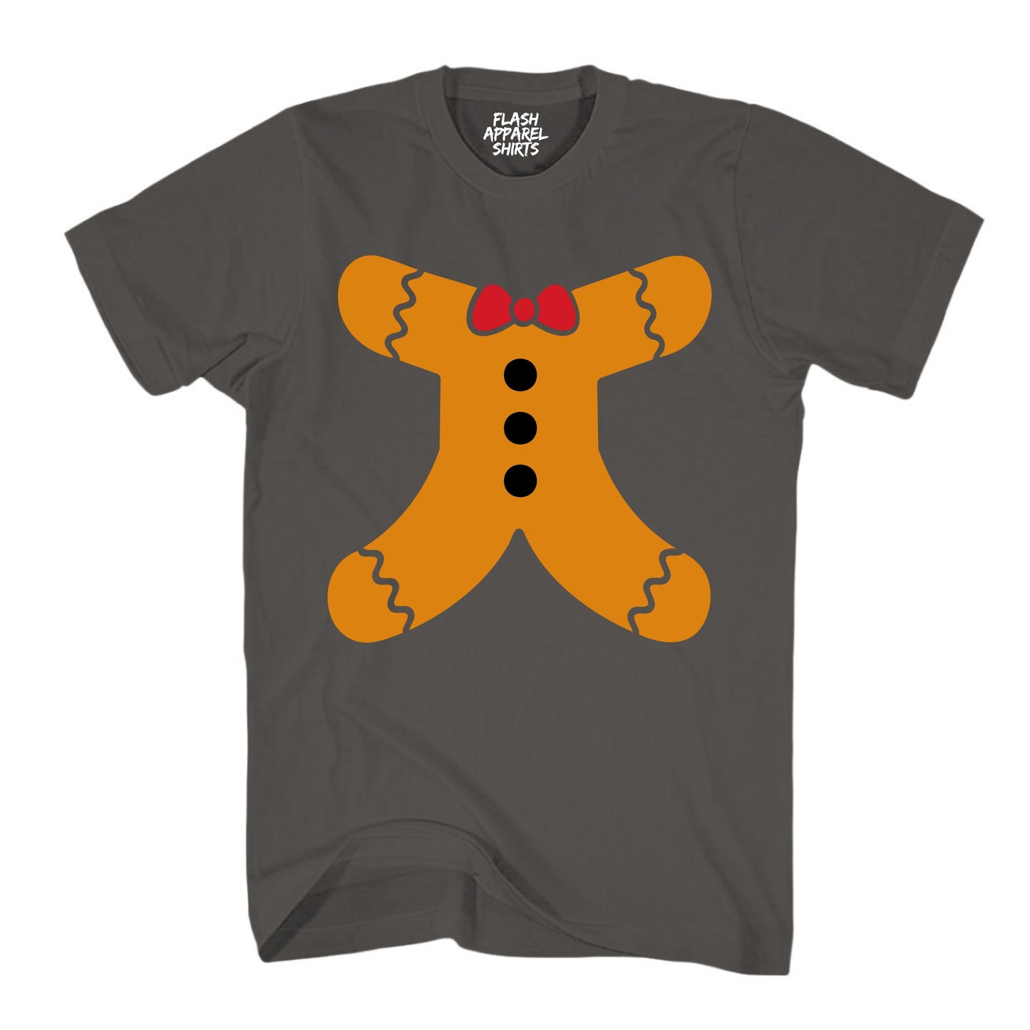 Christmas Gingerbread Man Body Holiday T-Shirt