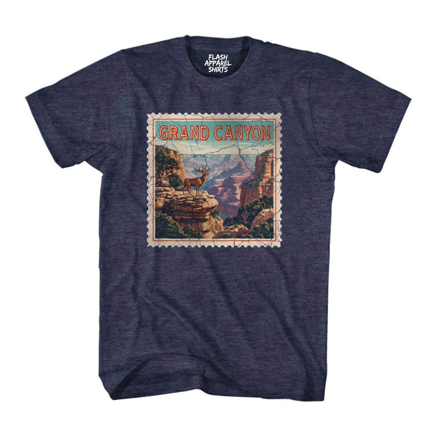 Grand Canyon National Park Arizona Souvenir Shirt Stamp TShirt USA Camping Hiking T-Shirt Outdoor Wildlife Nature Tee