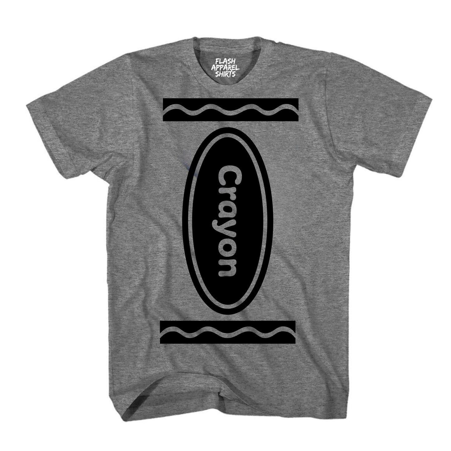 Crayon Costume Shirt Halloween Shirt Party Tee Unisex Vintage Retro Funny T-Shirt Novelty Gift T Shirt