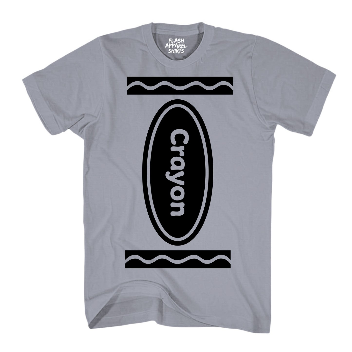 Crayon Costume Shirt Halloween Shirt Party Tee Unisex Vintage Retro Funny T-Shirt Novelty Gift T Shirt