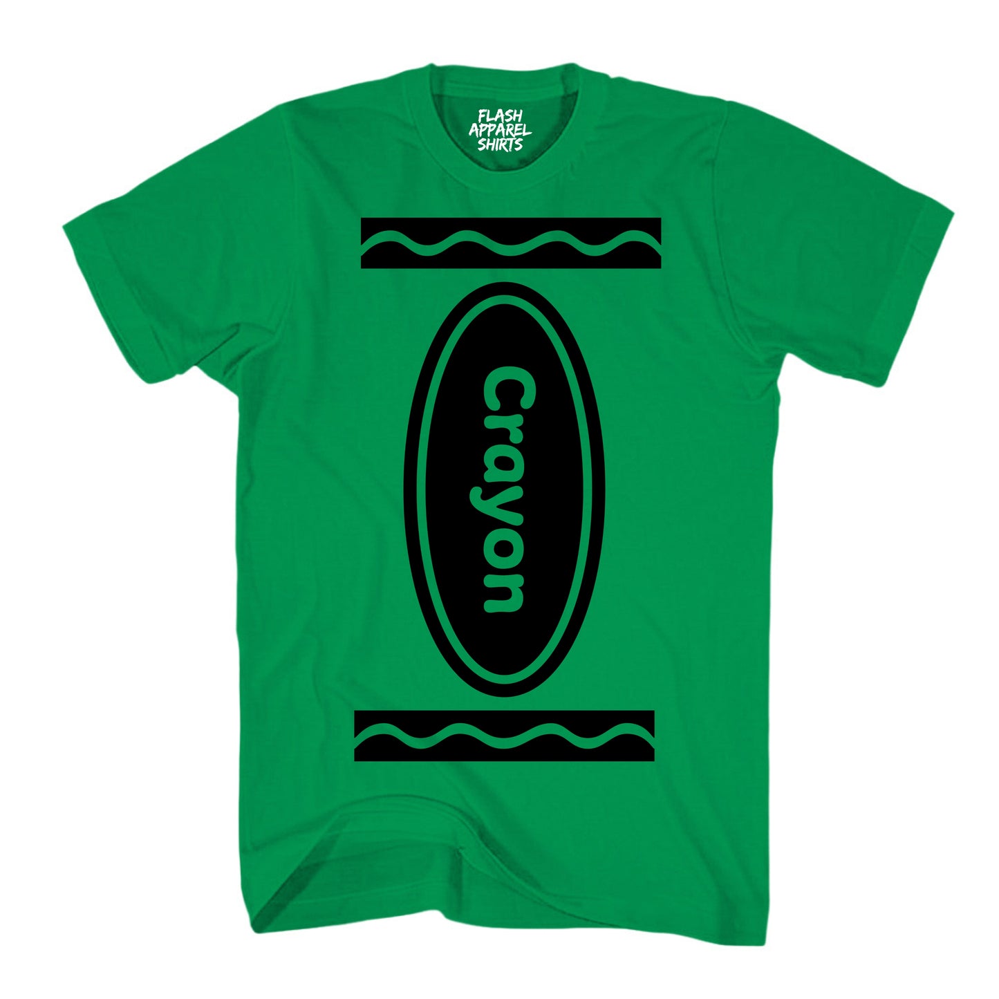 Crayon Costume Shirt Halloween Shirt Party Tee Unisex Vintage Retro Funny T-Shirt Novelty Gift T Shirt