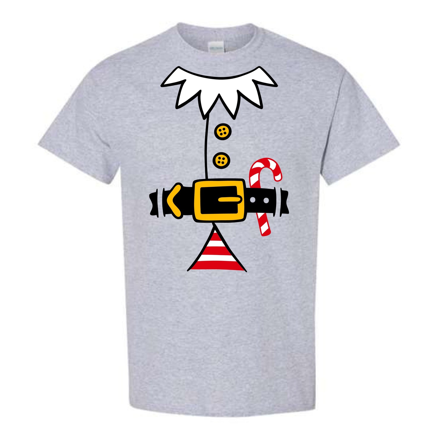 Christmas Red Elf Suit Costume T-Shirt