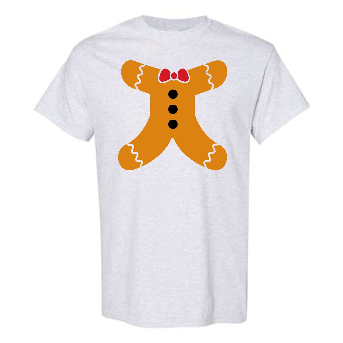 Christmas Gingerbread Man Body Holiday T-Shirt