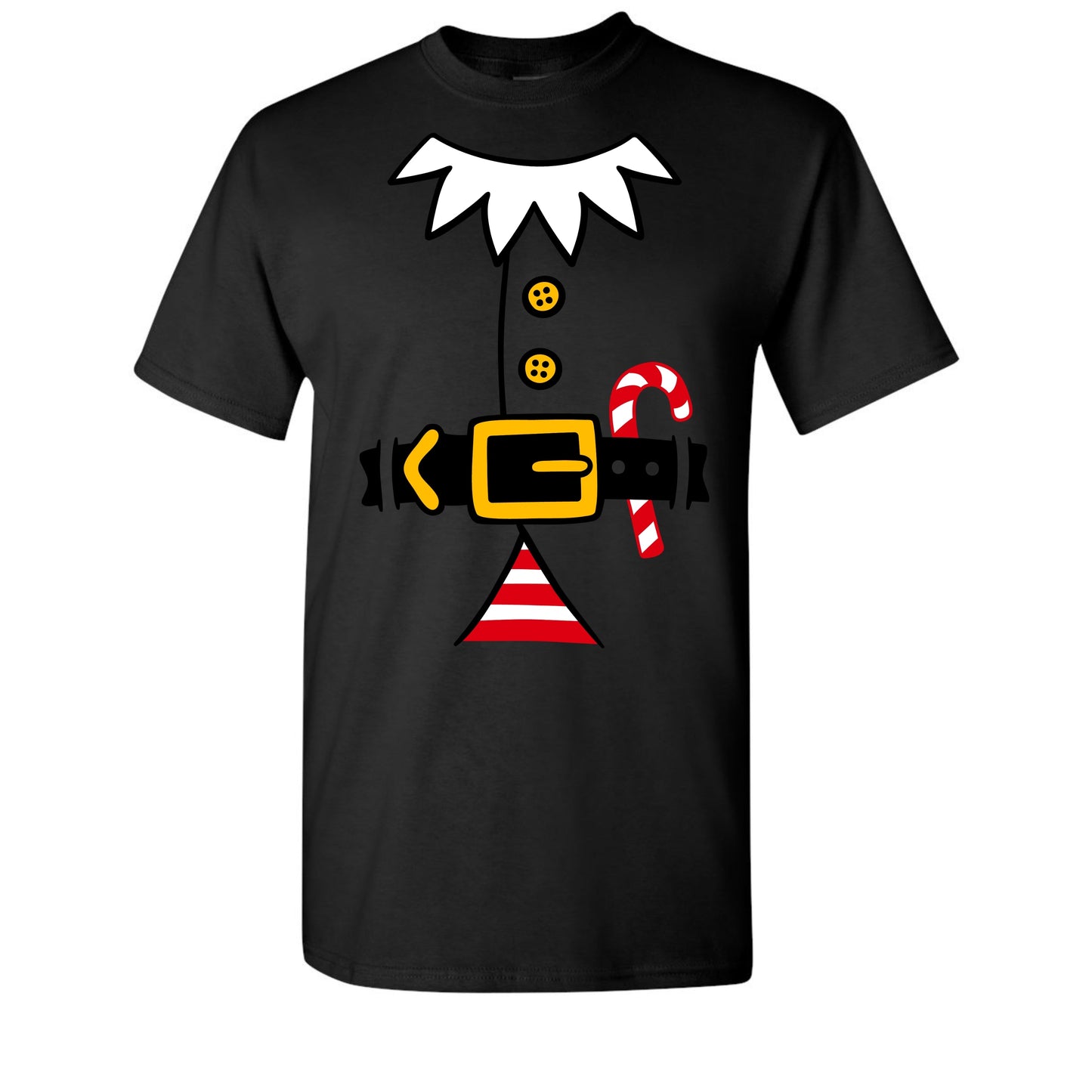 Christmas Red Elf Suit Costume T-Shirt