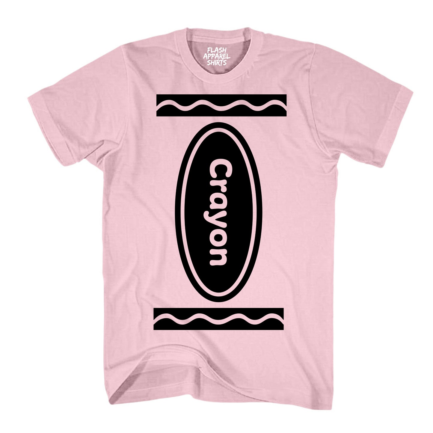 Crayon Costume Shirt Halloween Shirt Party Tee Unisex Vintage Retro Funny T-Shirt Novelty Gift T Shirt