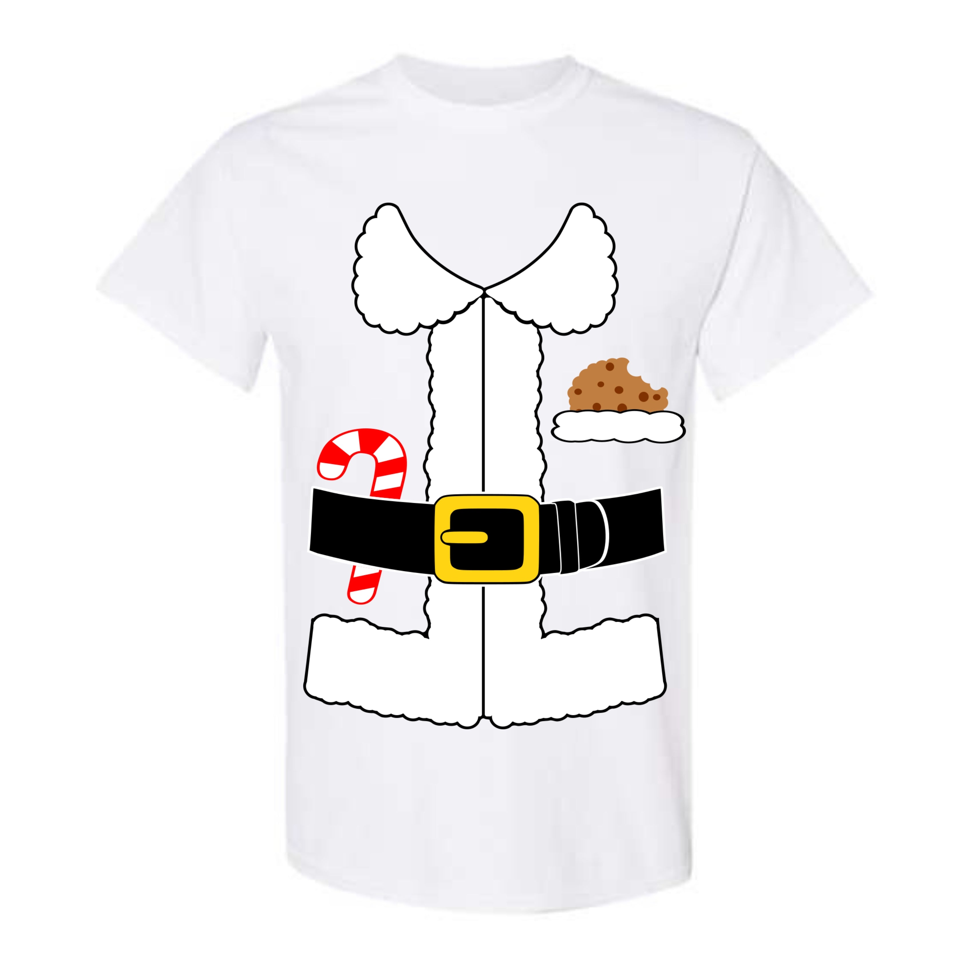 Christmas Santa Claus Suit Costume T-Shirt