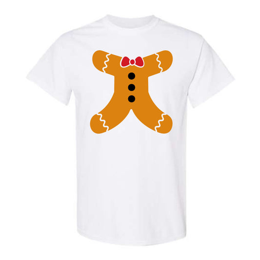 Christmas Gingerbread Man Body Holiday T-Shirt