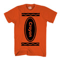 Crayon Costume Shirt Halloween Shirt Party Tee Unisex Vintage Retro Funny T-Shirt Novelty Gift T Shirt