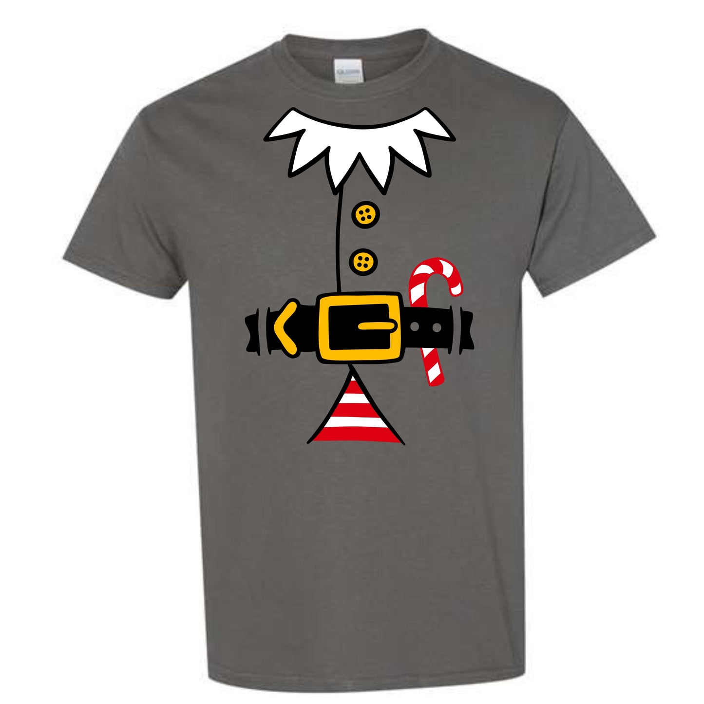 Christmas Red Elf Suit Costume T-Shirt