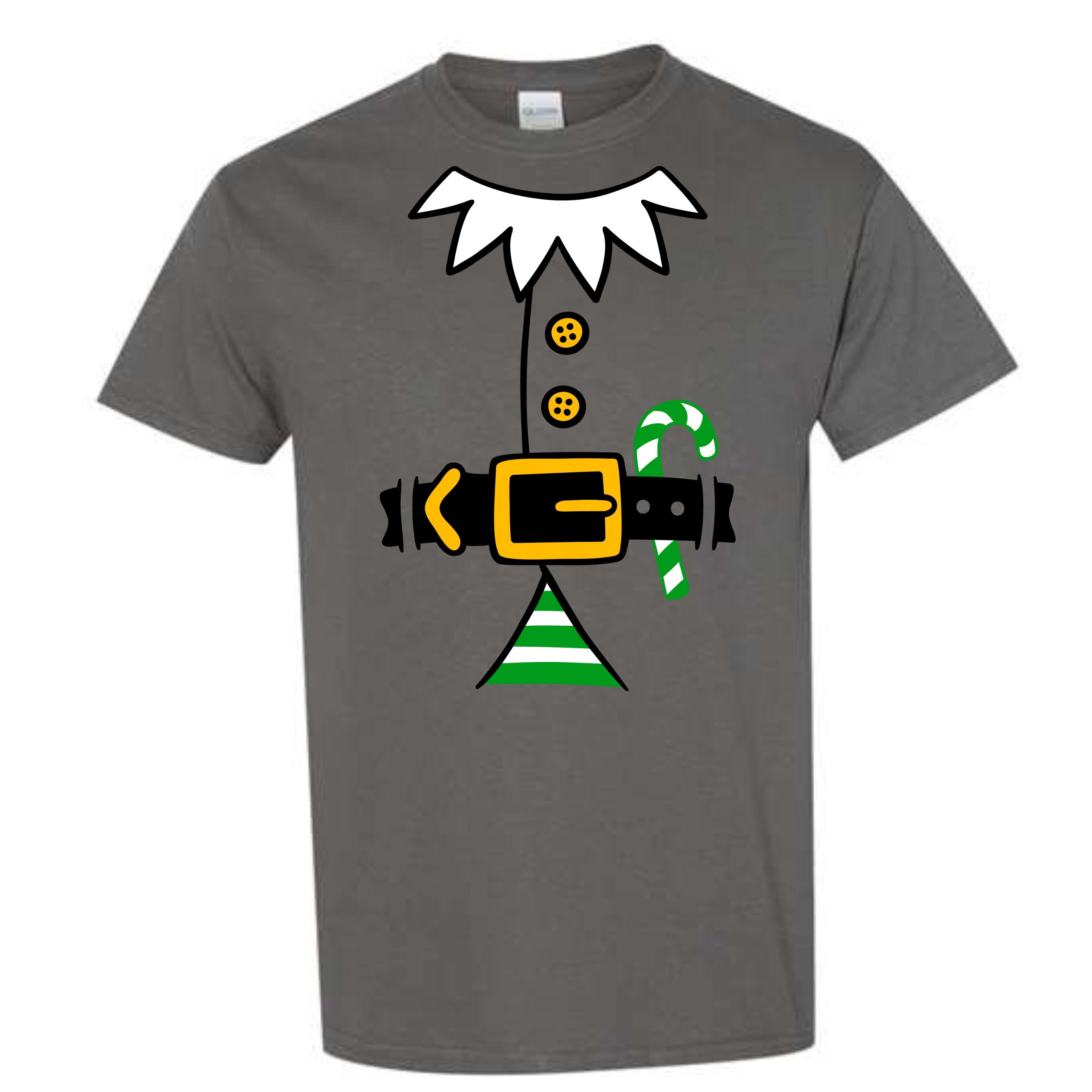 Christmas Green Elf Suit Costume T-Shirt