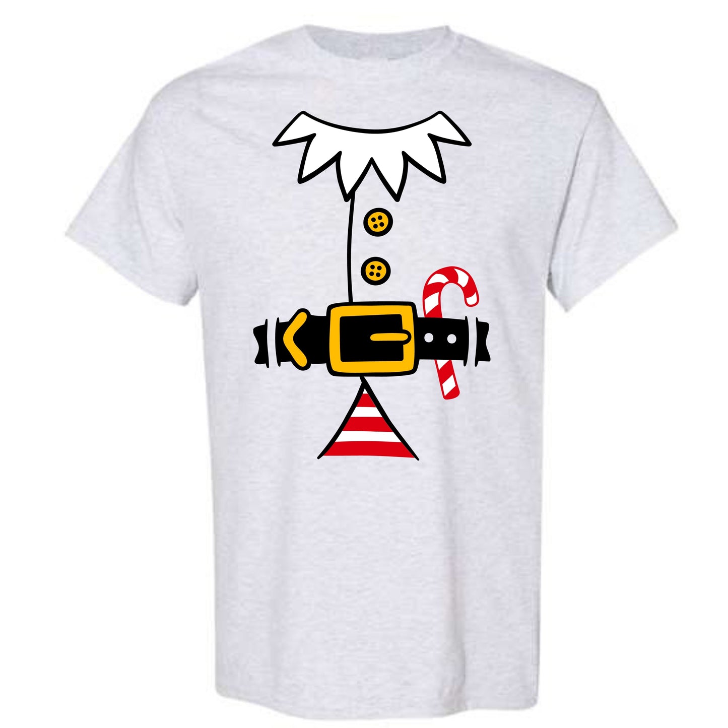 Christmas Red Elf Suit Costume T-Shirt