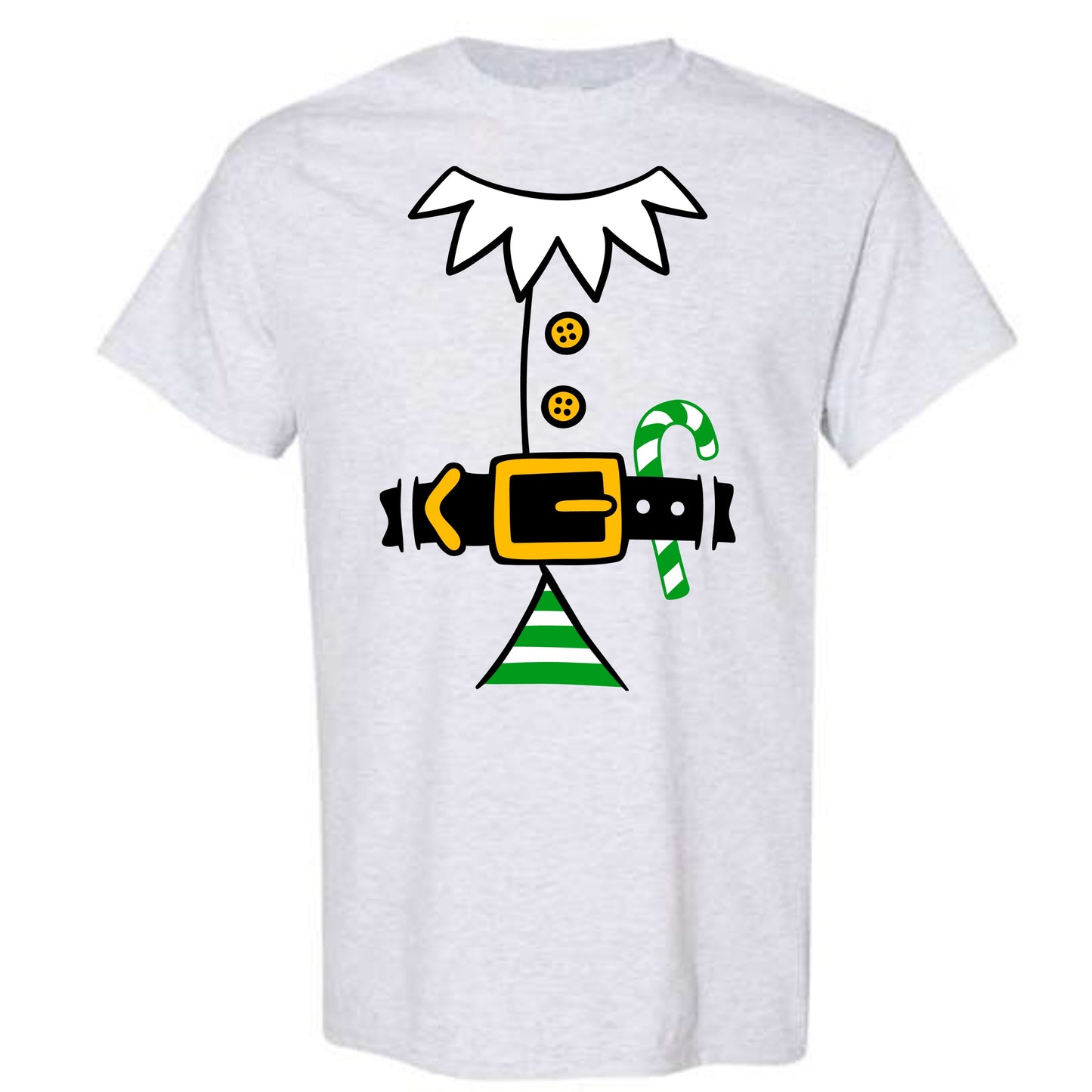 Christmas Green Elf Suit Costume T-Shirt