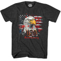 250 Years American Flag 250th Anniversary USA T-Shirt Bald Eagle Patriotic Shirt Graphic T Shirt 4th of July Tee