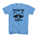 Funny Fishing Humor T-Shirt Fisherman Jokes Show Me Your Bobbers Mens Novelty Tee Shirt Gift Fathers Day Shirt