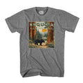 Sequoia National Park Shirt California Giant Tree Stamp TShirt USA Camping Hiking T-Shirt Outdoor Wildlife Nature Tee Small to 5XL