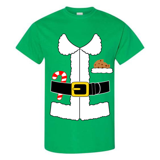 Christmas Santa Claus Suit Costume T-Shirt