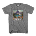 Glacier National Park Shirt Montana Stamp TShirt USA Camping Hiking T-Shirt Outdoor Wildlife Nature Tee Small to 5XL