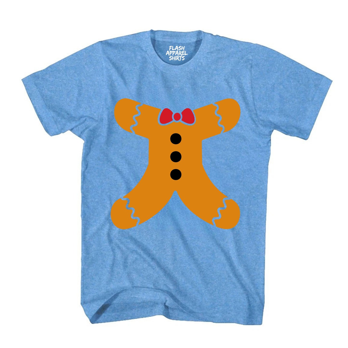 Christmas Gingerbread Man Body Holiday T-Shirt
