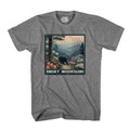 Great Smoky Mountain National Park Shirt Stamp TShirt USA Camping Hiking T-Shirt Outdoor Wildlife Nature Tee