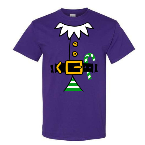 Christmas Green Elf Suit Costume T-Shirt