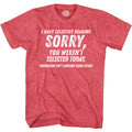 Mens Funny Shirt I Have Selective Hearing T-Shirt Gift Fathers Day Tee Retro Vintage Tee Graphic Holiday Spirit Party Small to 5XL