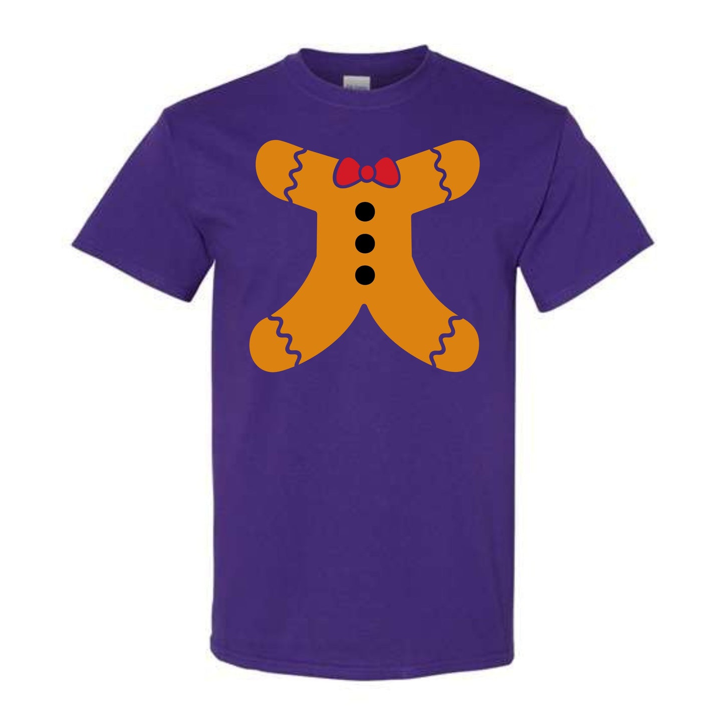 Christmas Gingerbread Man Body Holiday T-Shirt