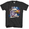 250th Anniversary American Flag USA T-Shirt Bald Eagle Patriotic Shirt Graphic T Shirt 4th of July Tee