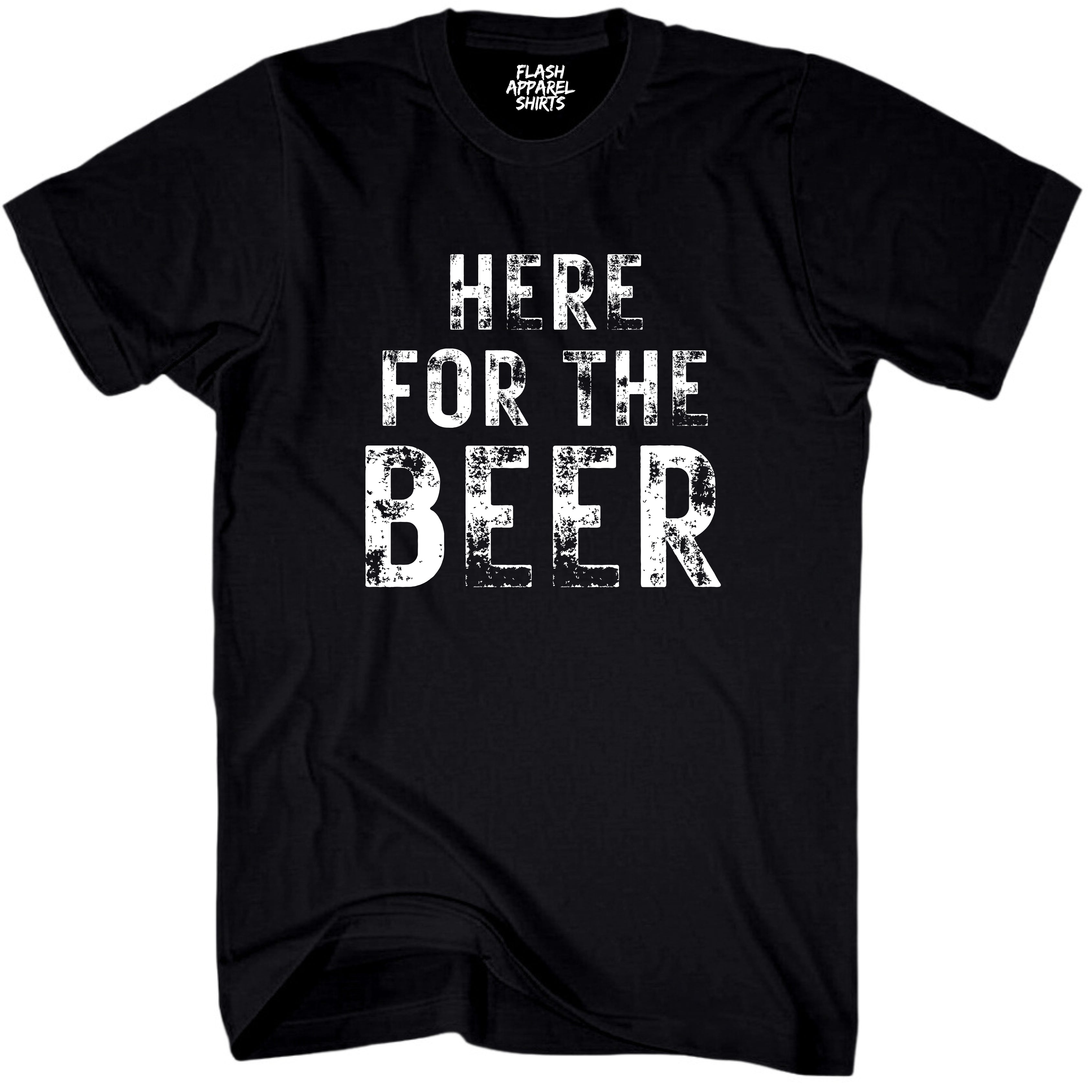 Mens St Patricks Day Shirt Here for the Beer T-Shirt Funny Tee for Men Funny Dad Joke Guys Novelty Vintage Graphic Fathers Day Small to 5XL