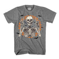 Halloween Shirt Vintage Retro Skeleton Peace Spooky Scary Funny Tee Costume T-Shirt Novelty Gift T Shirt