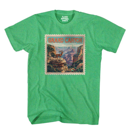 Grand Canyon National Park Arizona Souvenir Shirt Stamp TShirt USA Camping Hiking T-Shirt Outdoor Wildlife Nature Tee