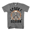 Halloween Shirt Vintage Retro Skeleton Scary Spooky Season Funny Tee Costume T-Shirt Novelty Gift T Shirt