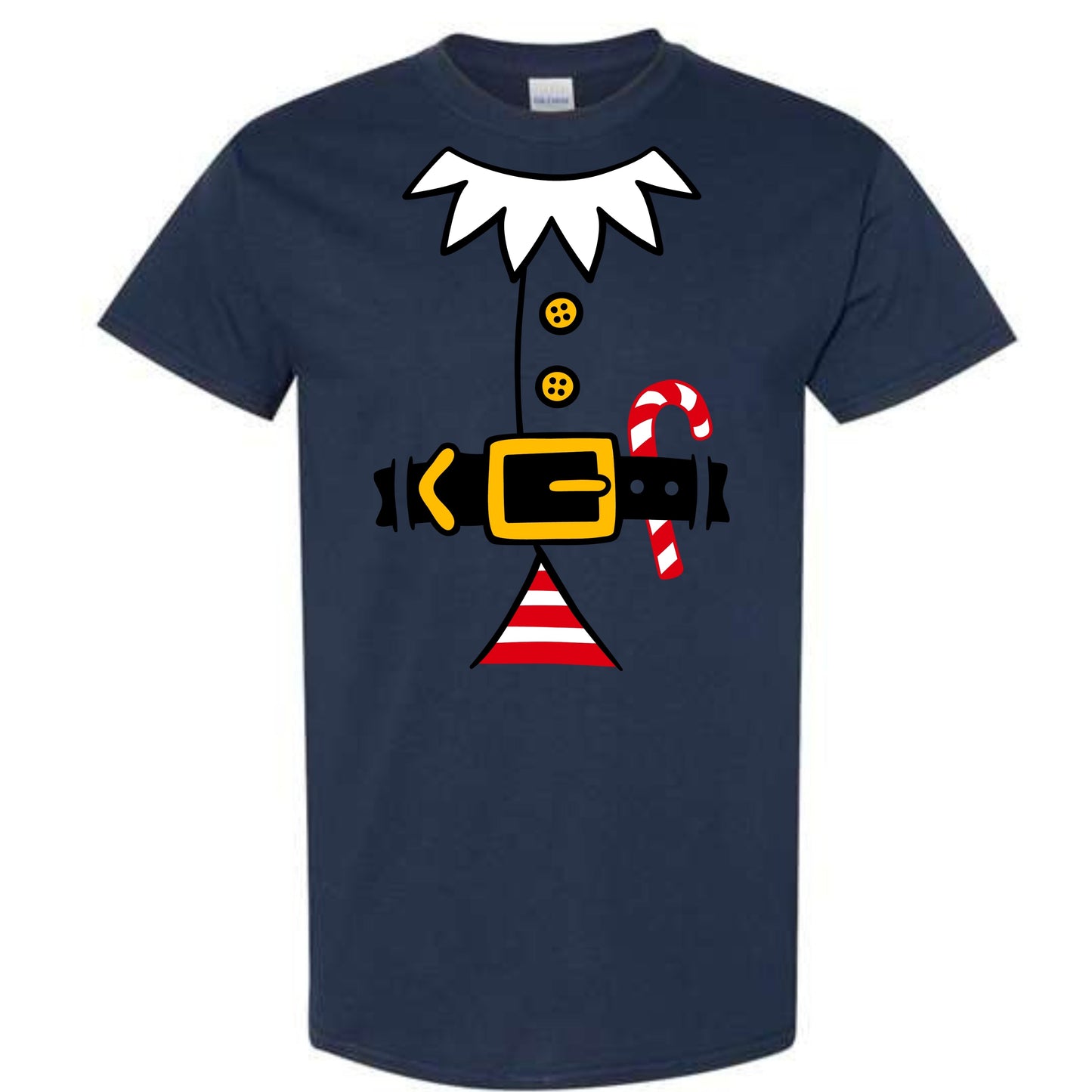 Christmas Red Elf Suit Costume T-Shirt
