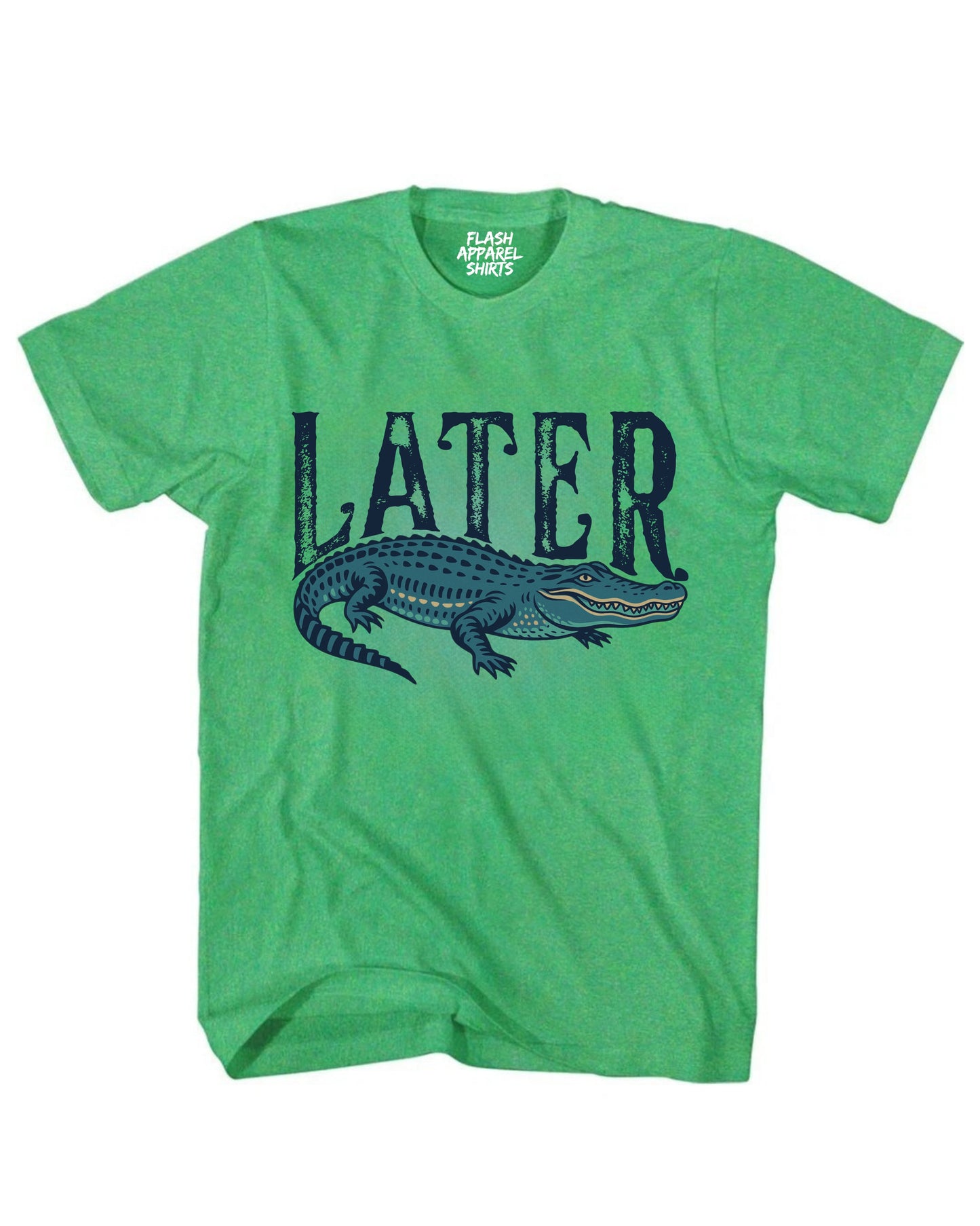 Later Alligator T Shirt Funny Graphic Gator Sarcastic Tee Joke Saying T-Shirt