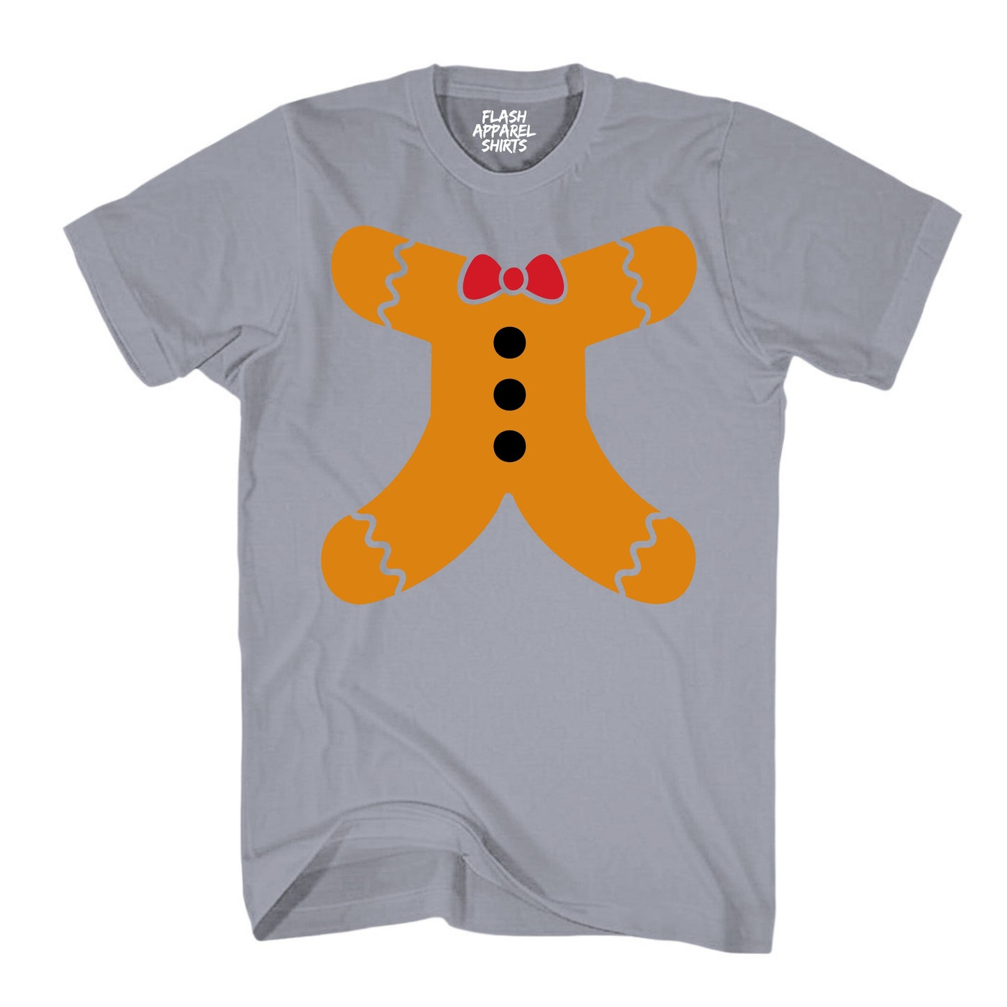 Christmas Gingerbread Man Body Holiday T-Shirt