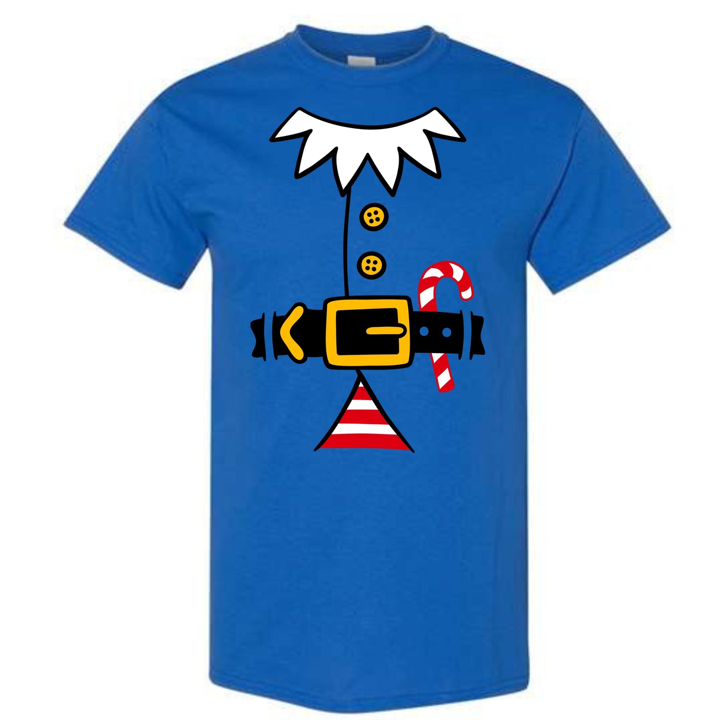 Christmas Red Elf Suit Costume T-Shirt