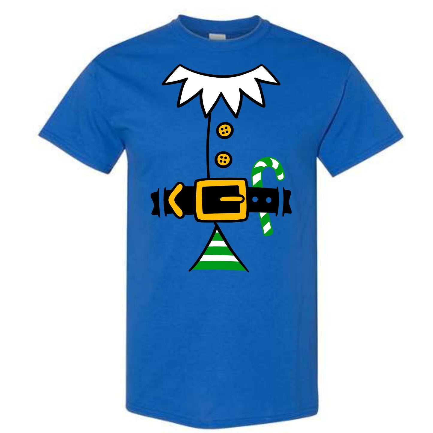 Christmas Green Elf Suit Costume T-Shirt