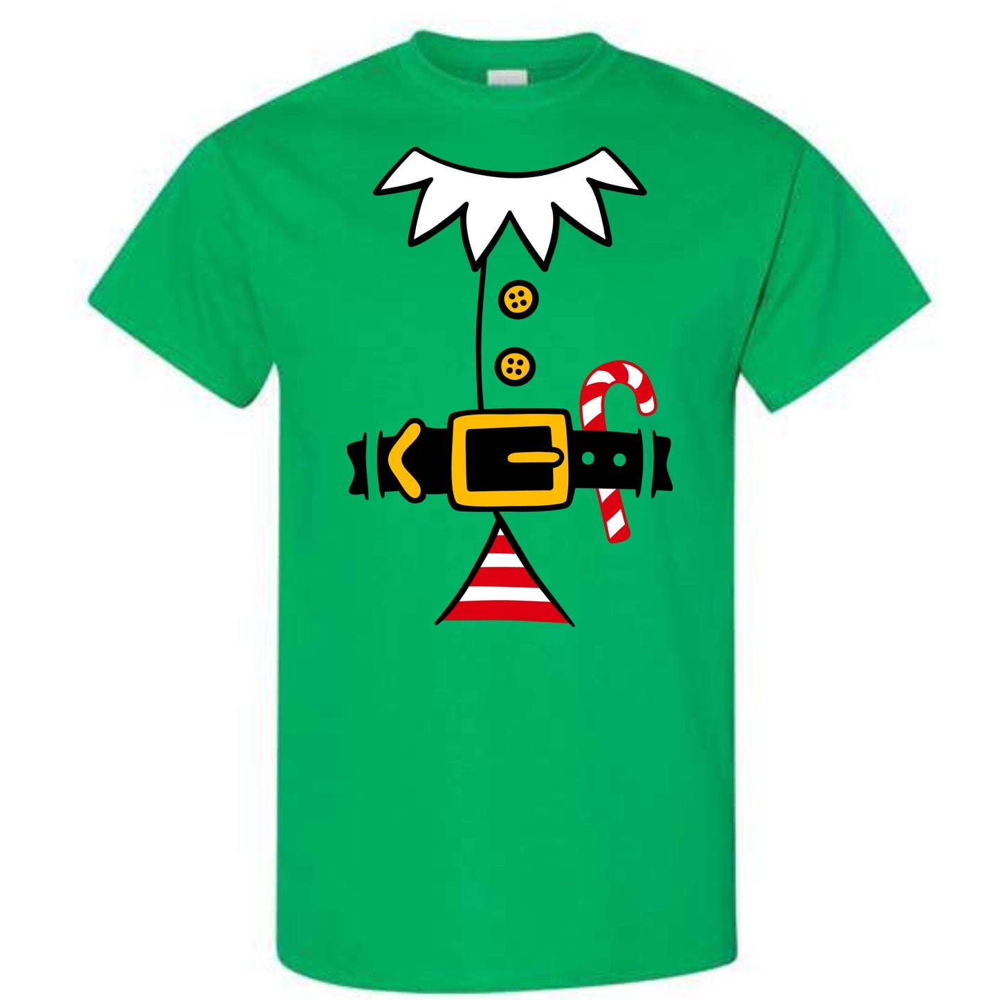 Christmas Red Elf Suit Costume T-Shirt